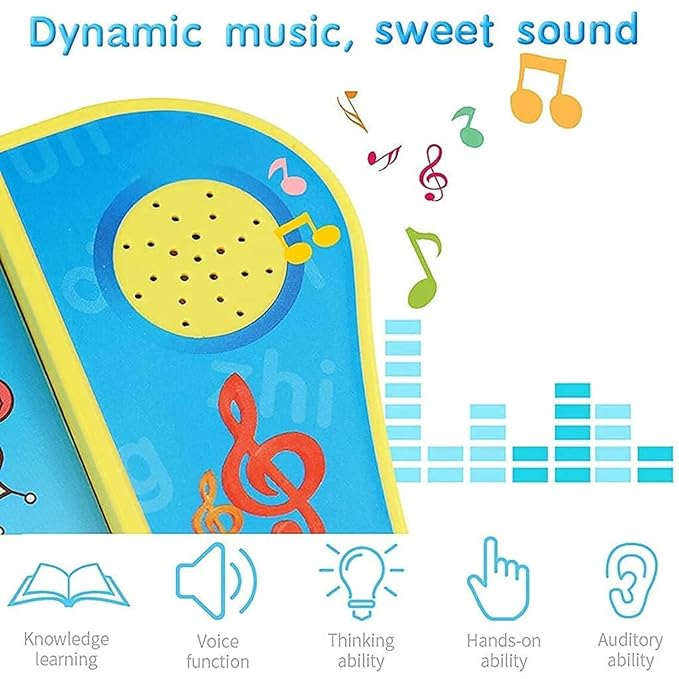 Intelligence E-Book for Kids - Learning Sound Book | English Letters & Shapes