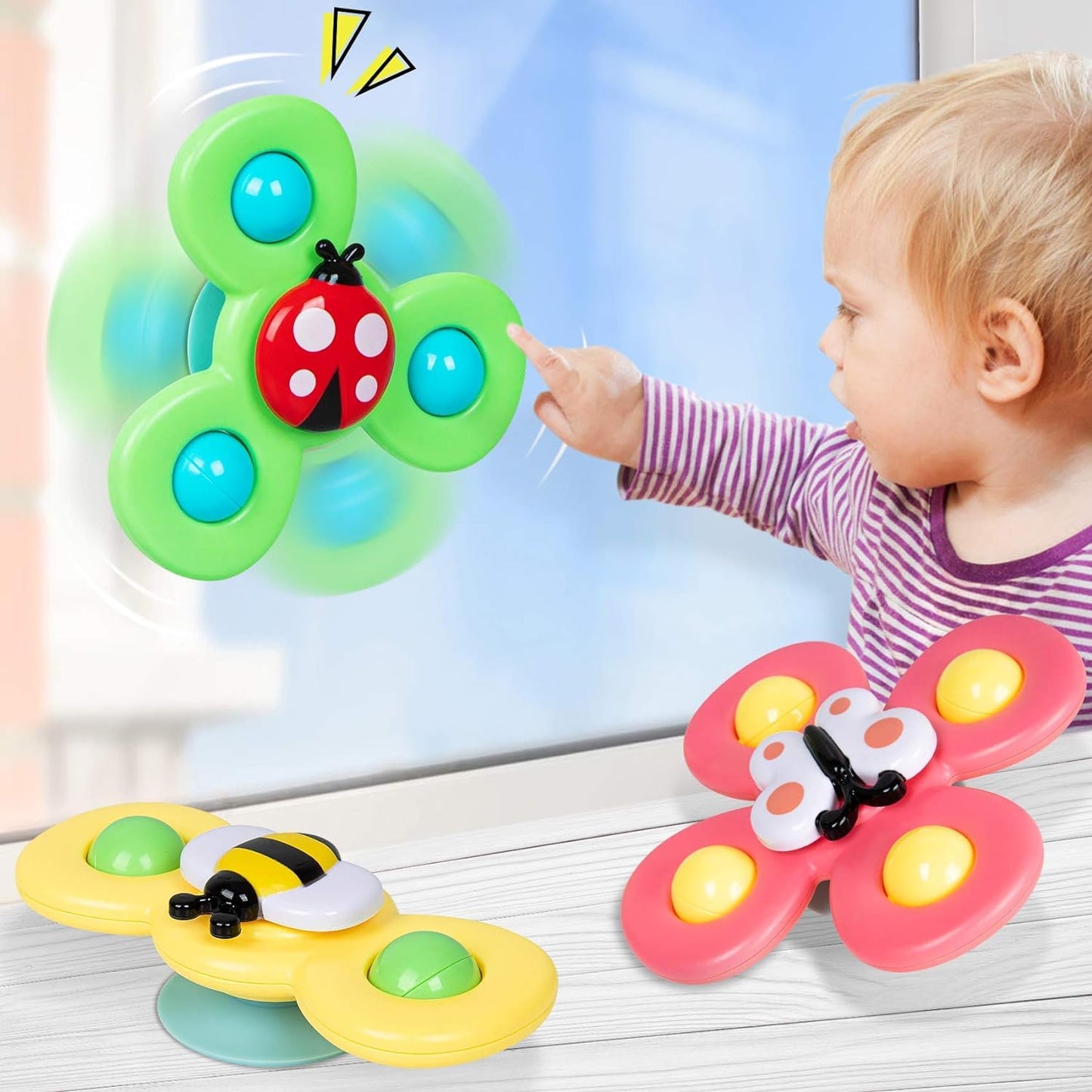 Vinmo® Baby Engage Toy for bathtime, table time, travel engage toy with 3Pcs