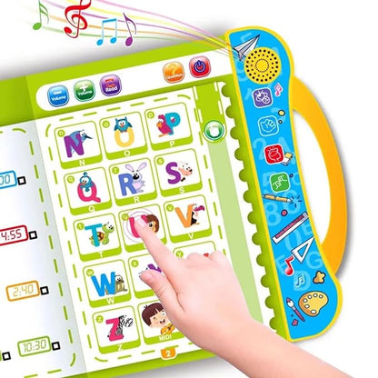 Intelligence E-Book for Kids - Learning Sound Book | English Letters & Shapes
